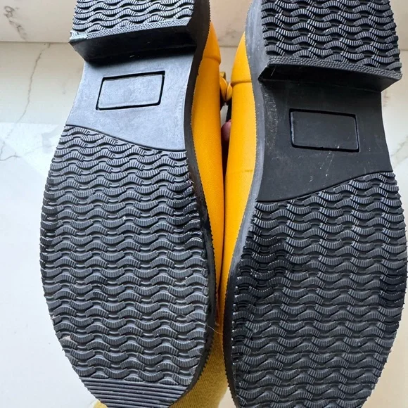Merry People Yellow Chelsea Rain Boots - Picture 6 of 6